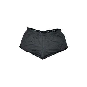 Under Armour grey loose-fitting athletic shorts, size medium.